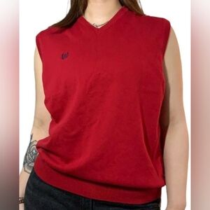 Chaps Classic Fit Fine-Gauge Sweater Vest Men's Size L NWT MSRP $49.50